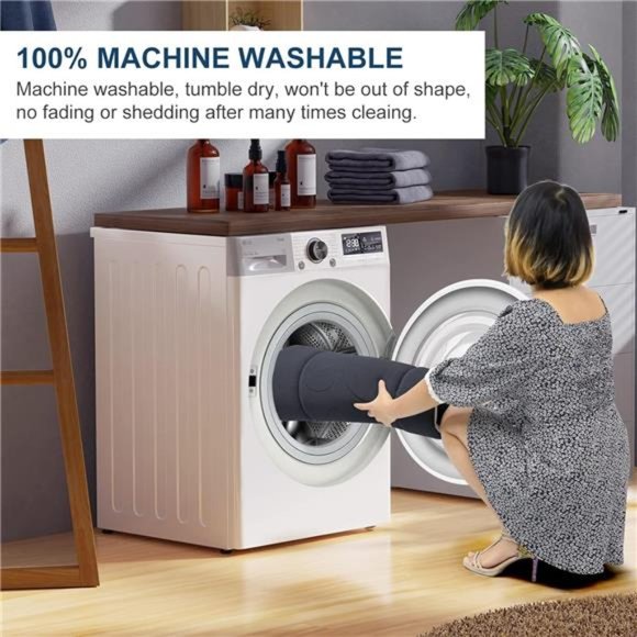 Large Dog Bed Crate Pad Mat Cute Paw Pet Beds for Dogs,42-Inch Washable Mattress - Picture 6 of 8